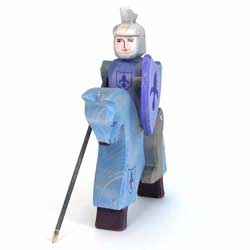 Riding Knight blue (Ostheimer)