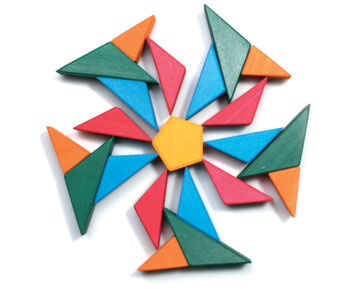 Pentagon Wooden Block Puzzle