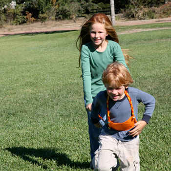 Pretend Play Reins in Orange