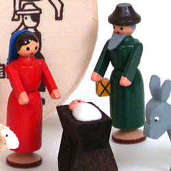 Miniature Nativity set (boxed)