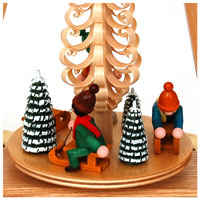 Candle Pyramid with Sledders