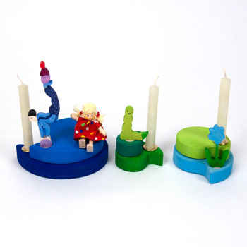 Birthday Tower, Blue/Green