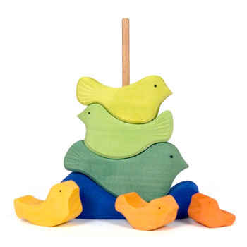 Birds Stacking Tower