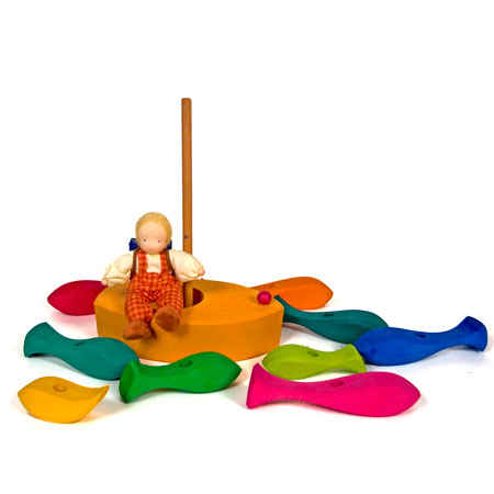 Fish and Boat Stacking Toy
