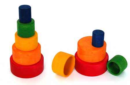 Rainbow Stacking Bowls