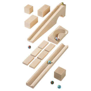 Steep Curve for HABA Marble Run