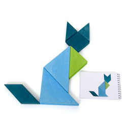 Blue Tangram