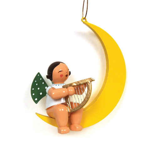 Christmas Tree Angel with Harp (Wendt u. Kuehn)