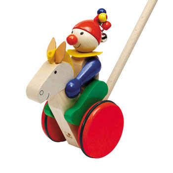 Trotto Horse and Rider Push Toy (Selecta)