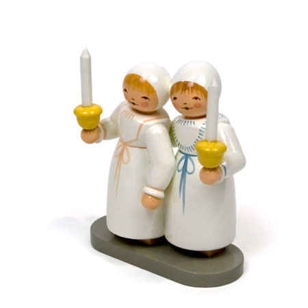 Twins in Christening Gowns figurine by Wendt und Kuehn