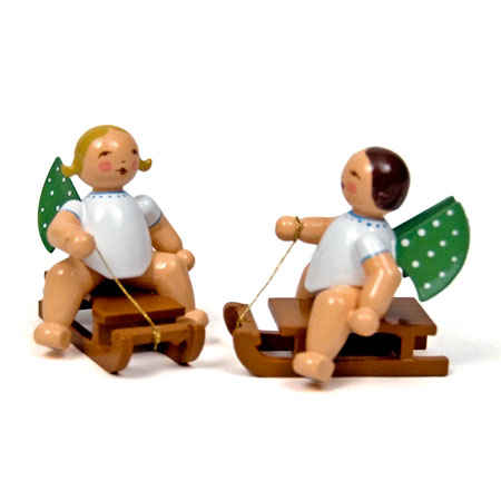 Angel on Sled