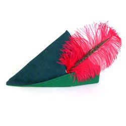 Robin Hood Cap by Fairy Finery: The Wooden Wagon : woodsman peter pan robin hood felt