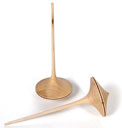 Trumpo wooden spinning top