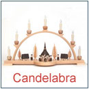 Candelabra and schwibbogen