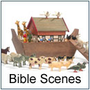 Nativity and Bible scenes