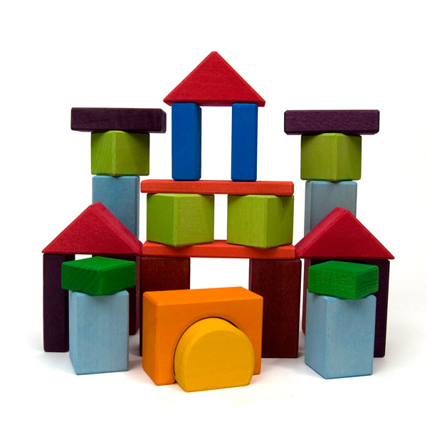 wood toy building