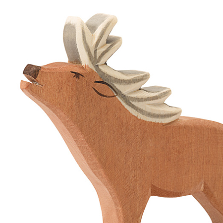 Wooden RACCOON, Handmade Toy Animal, Waldorf Inspired — Jupiter's