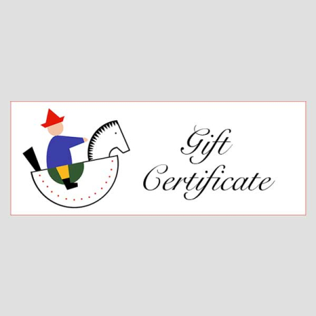Gift Certificate (various amounts)