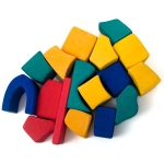 Free-form Blocks Large Colored (Glueckskaefer) 30% Off