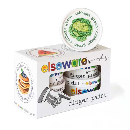 All-Natural Finger Paints
