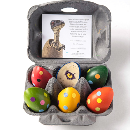 Dinosaur Eggs Crayons