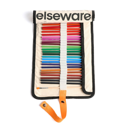 Watercolor Pencils in Canvas Wrap (Elseware)