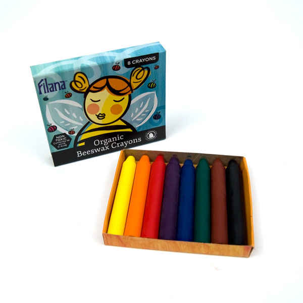 Filana Beeswax Crayons 8 Sticks Standard