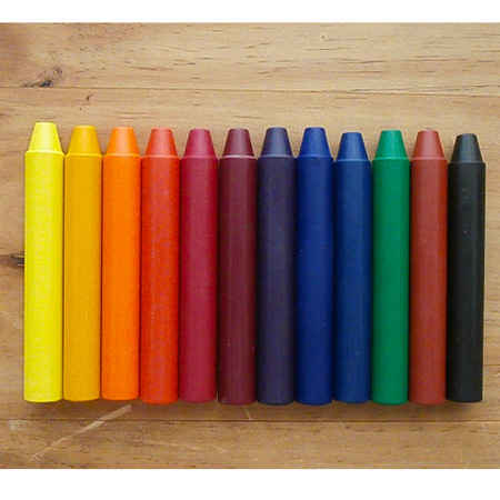 Filana Organic Beeswax Crayons - 12 Sticks