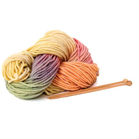 Starter Knitting Kit Pastel Muted Tones