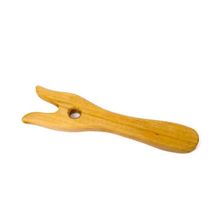 Wooden Fork (Lucet) for Knitting (Glueckskaefer)