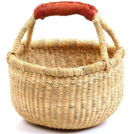 Mini Bolga Basket Dye Free