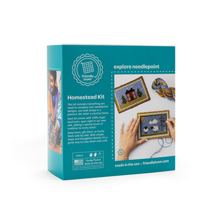 Needlepoint Homestead Kit