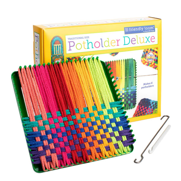 Potholder DELUXE Loom with Cotton Loops (Friendly Loom)