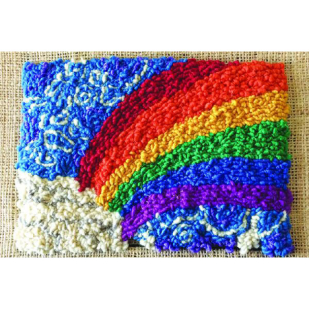 Rainbow Rug Hooking Kit