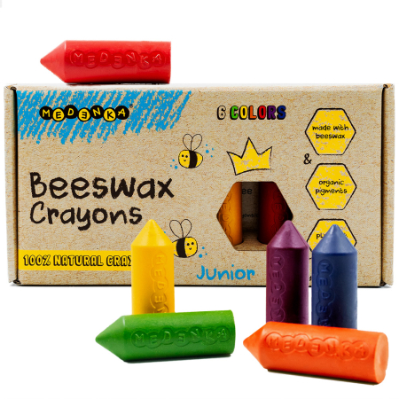 Medenka Beeswax Crayons Junior