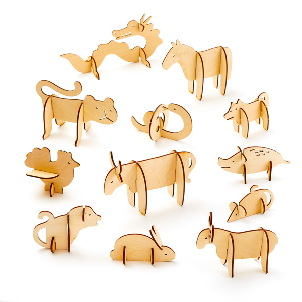 Asian Zodiac Animals Craft Kit