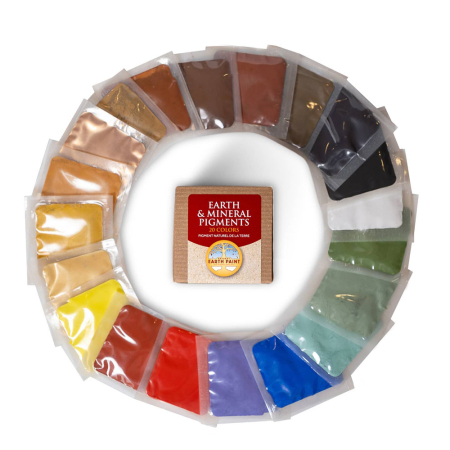 Earth and Mineral Pigment Sample Pack