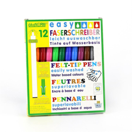 Easy Baby Felt Tip Pens Narrow 2mm