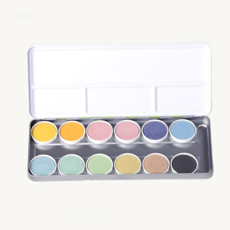 Natural Nawaro Watercolors in a Tin Box