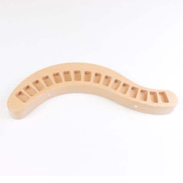 Wooden Holder for Wax Block Crayons