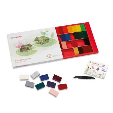Stockmar Wax Crayons 32 Blocks
