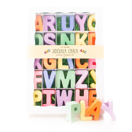Alphabet Sidewalk Chalk (Twee)
