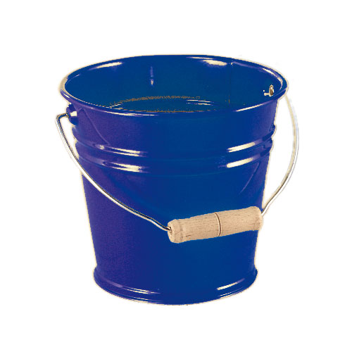 Metal Bucket Blue
