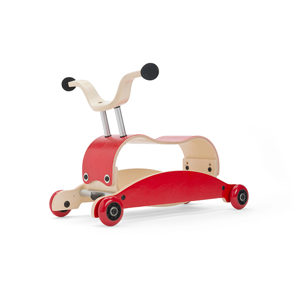Wishbone Mini-Flip Starter Bike - Red