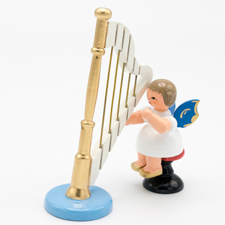 Angel with Harp (2 pieces)