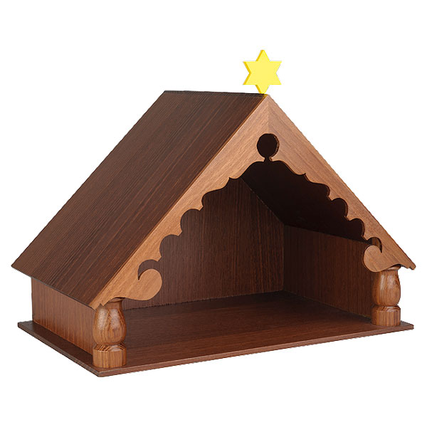 Nativity Scene Stable (Wendt und Kuehn)