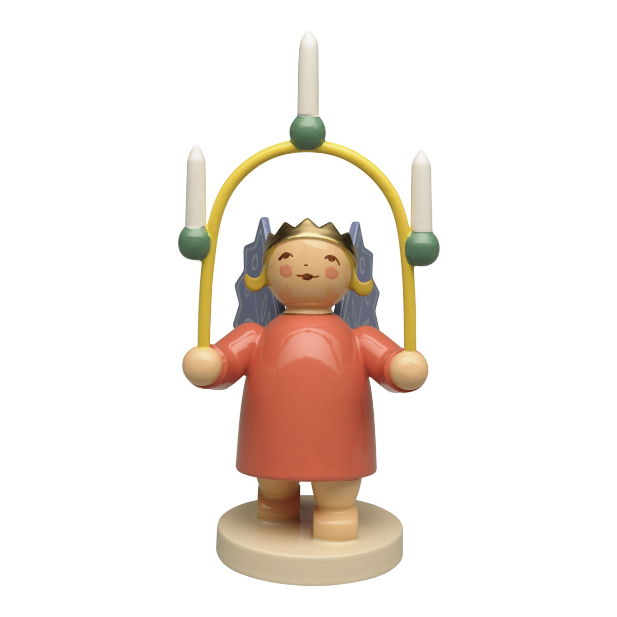 Crown Angel with Candle Arch (Wendt und Kuehn)