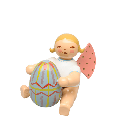 Sitting Angel with Easter Egg (Wendt und Kuehn)