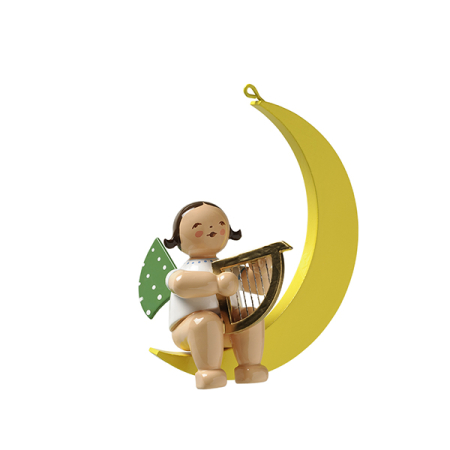 Christmas Tree Angel with Harp (Wendt und Kuehn)