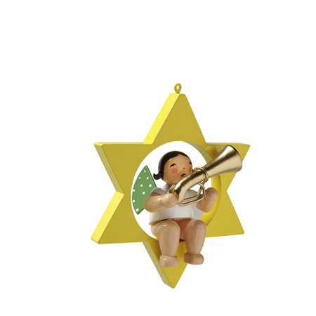 Christmas Tree Angel with Tuba (Wendt und Kuehn)